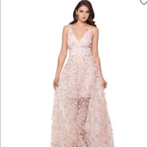 XScape 3-D floral gown